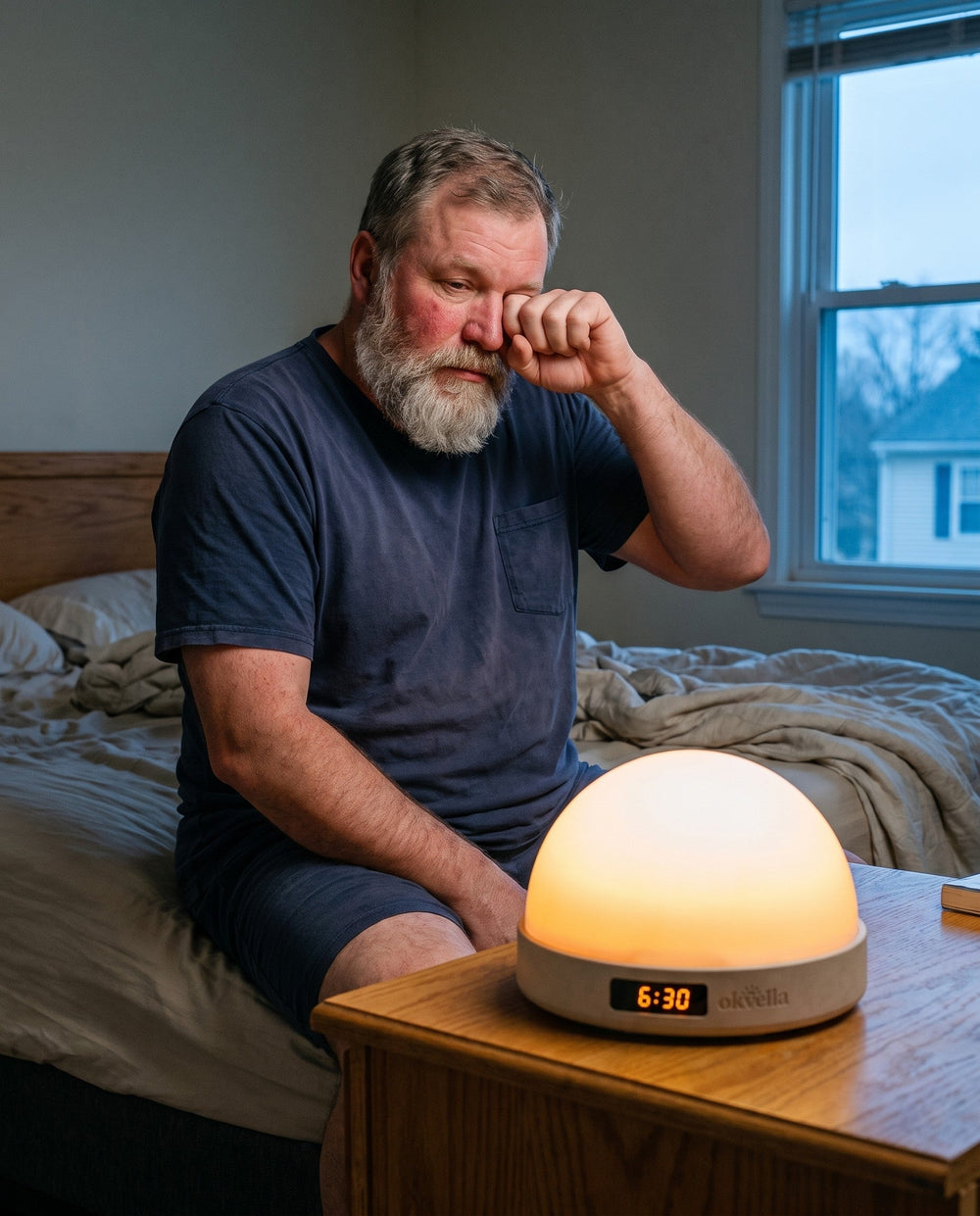 okvella Sunrise Alarm Clock & Wake-Up Light